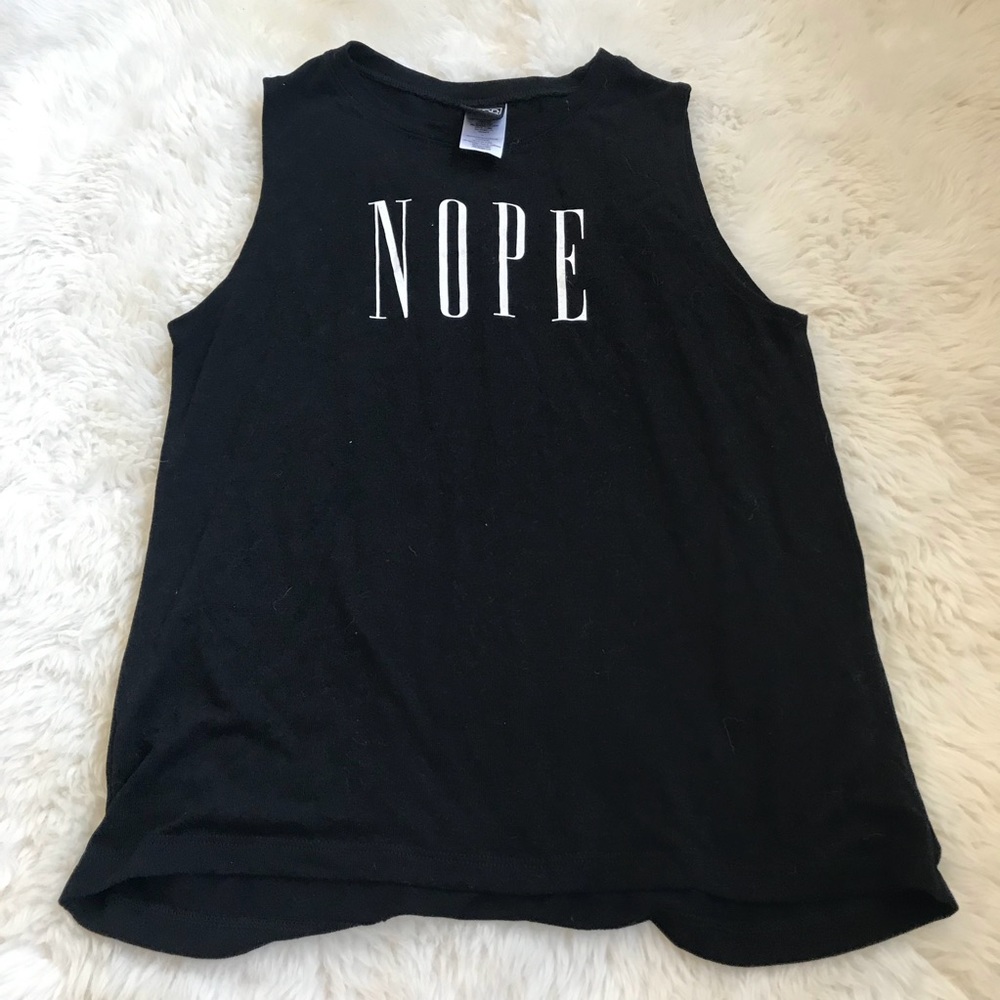Black Muscle Tee